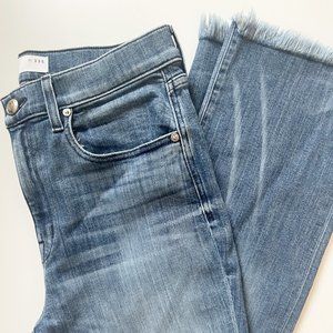 AYR - STRAIGHT ANKLE JEANS, SIZE 33